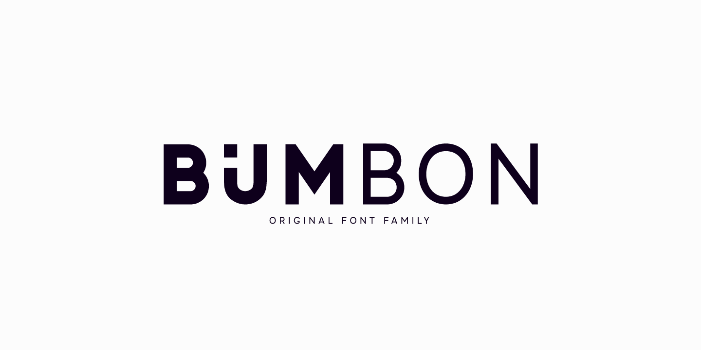 Font Bumbon